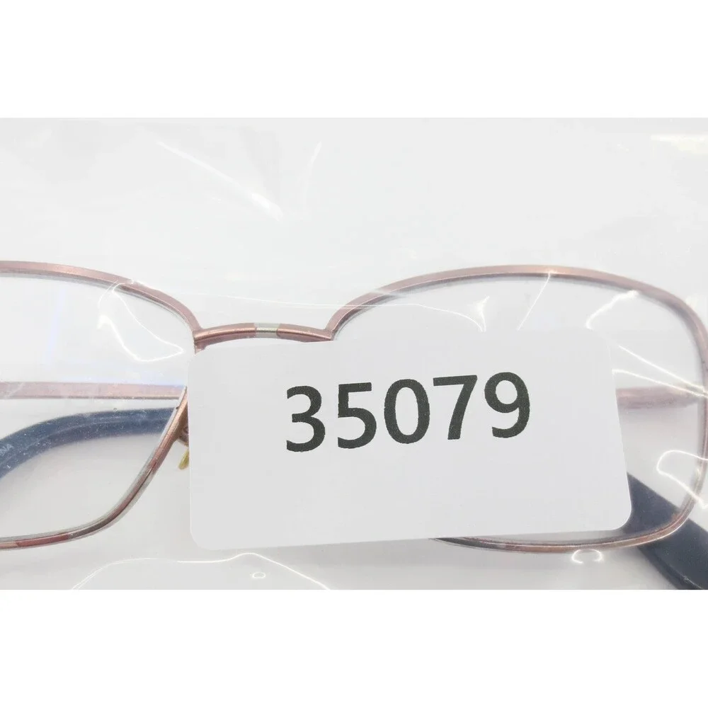 Draper James DJ5001 Rose Gold Metal Rectangular Eyeglass Frames 52-17-140 780